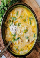 Green Enchilada Chicken Soup