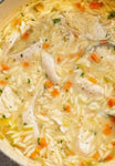 Lemon Chicken Orzo Soup